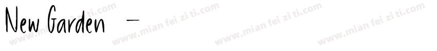 New Garden转换器字体转换